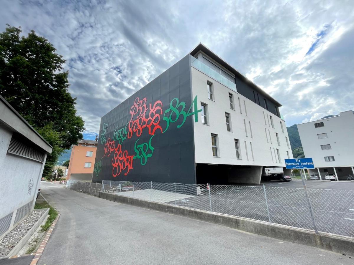 Apartmán Residenza 5824 Bellinzona Exteriér fotografie